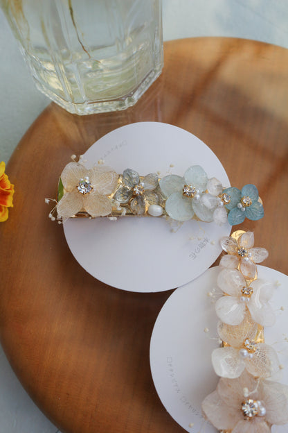 Hydrangea Big Hair-Clip No.2