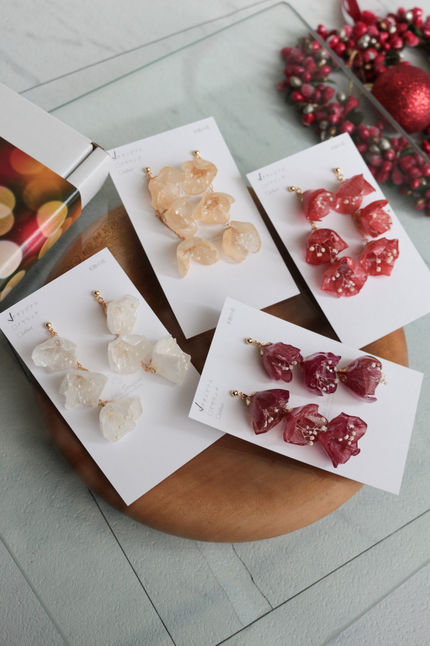 Hanayome Collection Earring No.54 パーツ選べます