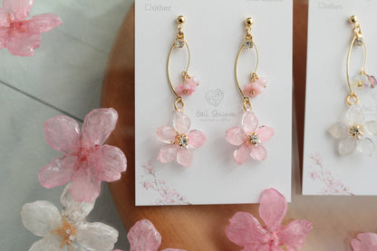 Someiyoshino Sakura Hanami Earrings