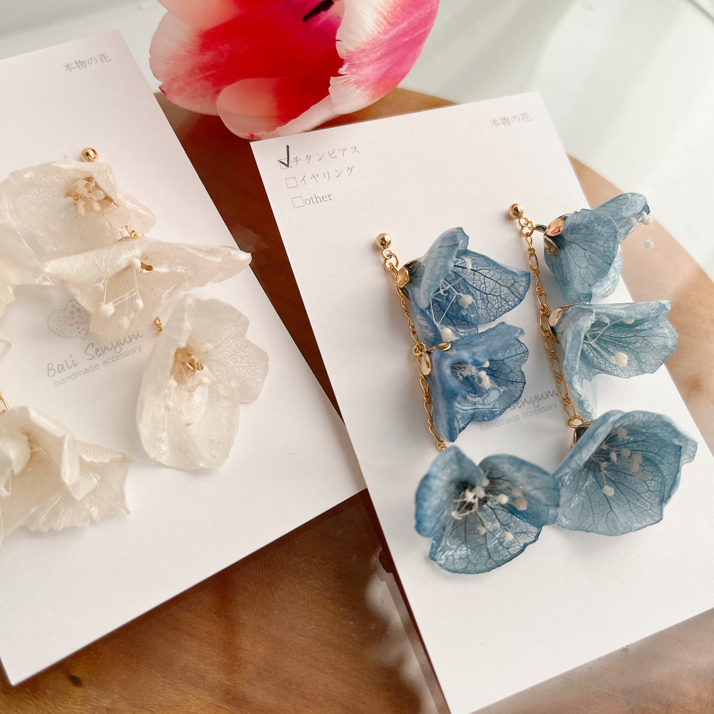 "Hanayome" Collection Earring No.42 パーツ選べます
