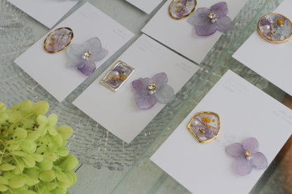 Hydrangea and Flower Medallion No.4 パーツ選べます。
