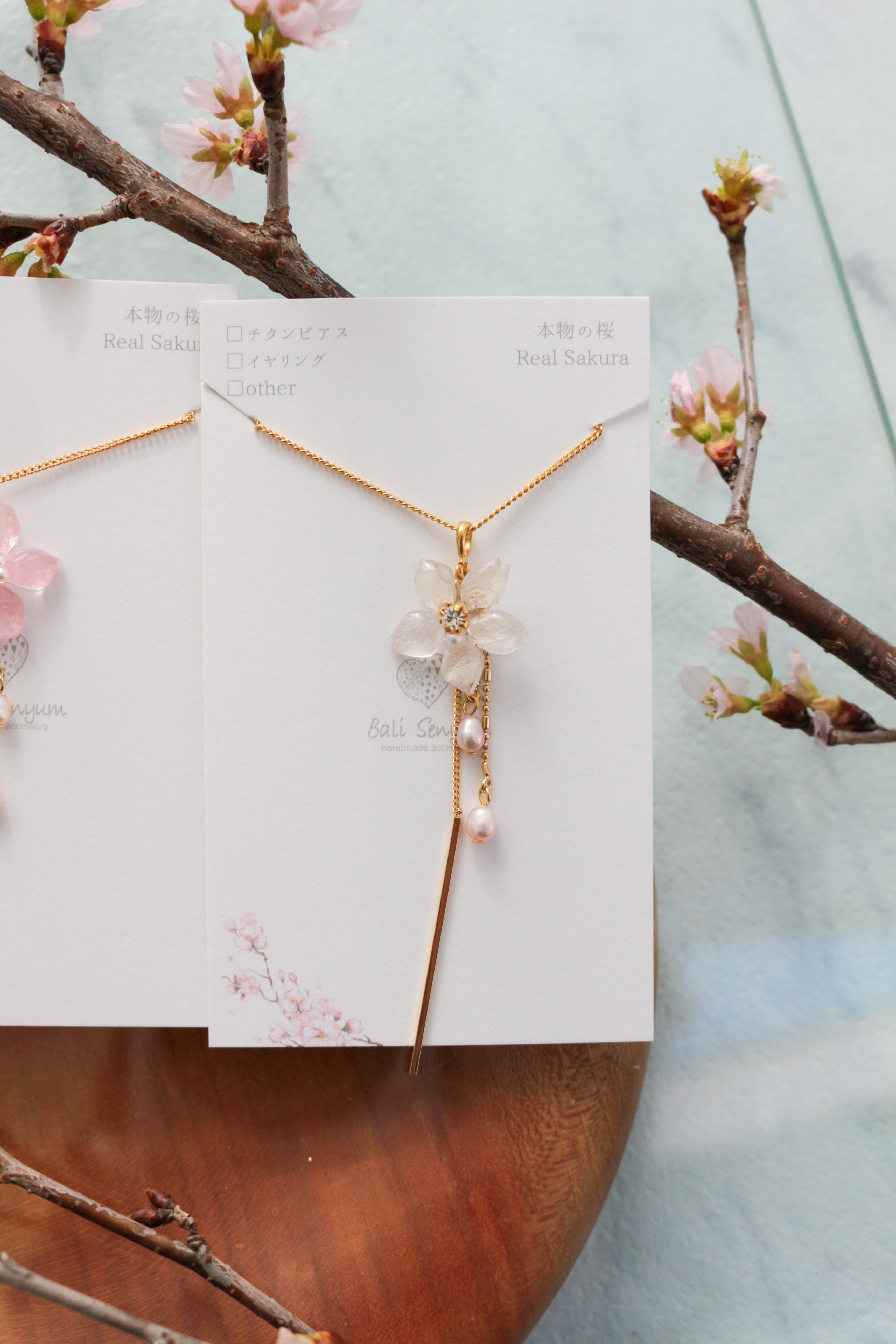 Someiyoshino Sakura Necklace 50cm or 60cm – Balisenyum