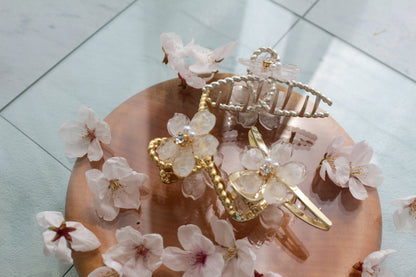 Someiyoshino Sakura Hair Clip - White #S010