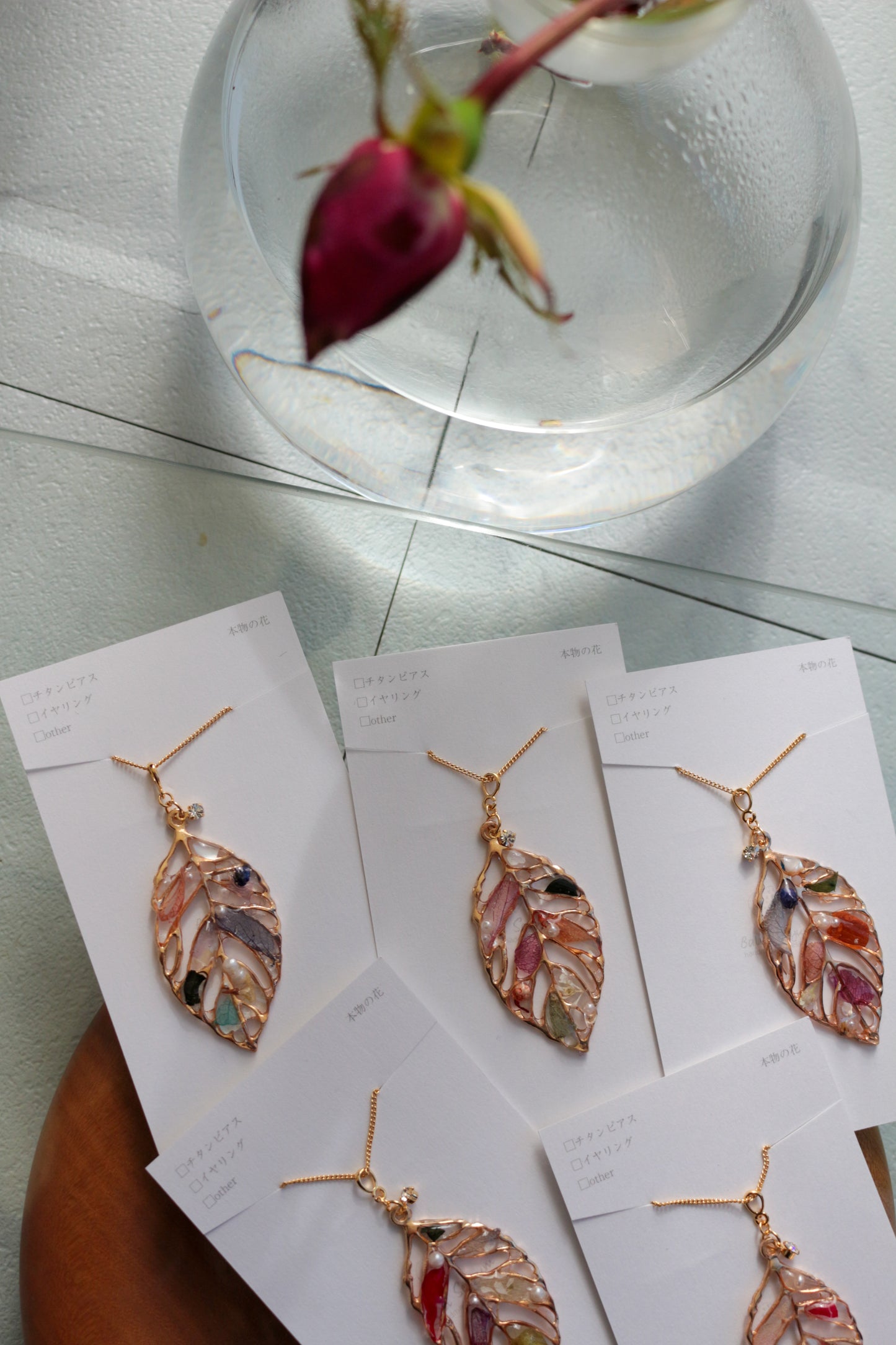 Leaf Necklace 60cm  No.15