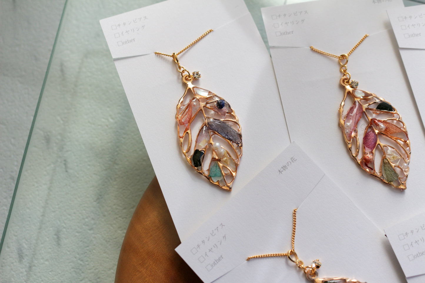 Leaf Necklace 60cm  No.15