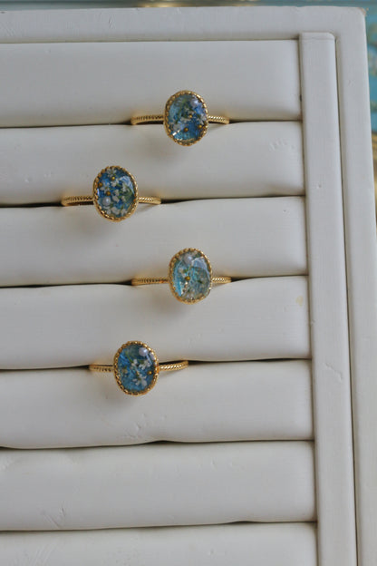 Gogh Almond Tree in Blossom Inspired Ring No.1 - アーモンドの花