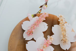 Six Someiyoshino Sakura Hair Barrette #S038