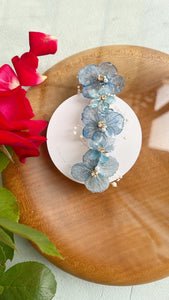 Hydrangea Hair Barrette No.6