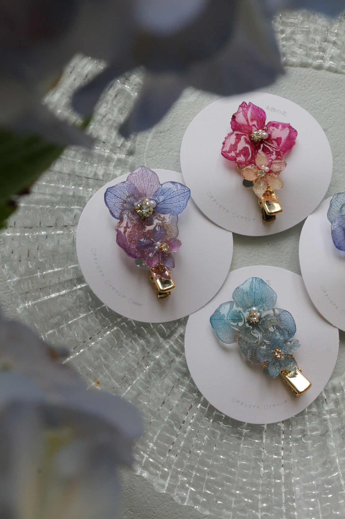 Hydrangea Hair Accessories No.13