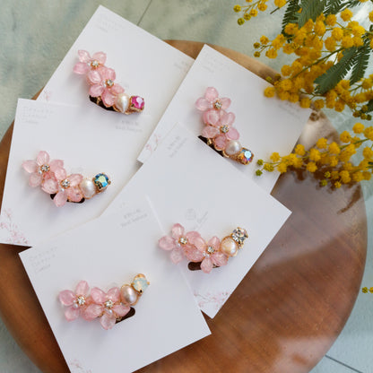 Someiyoshino Doule Sakura Ear-cuff Pink "Left"