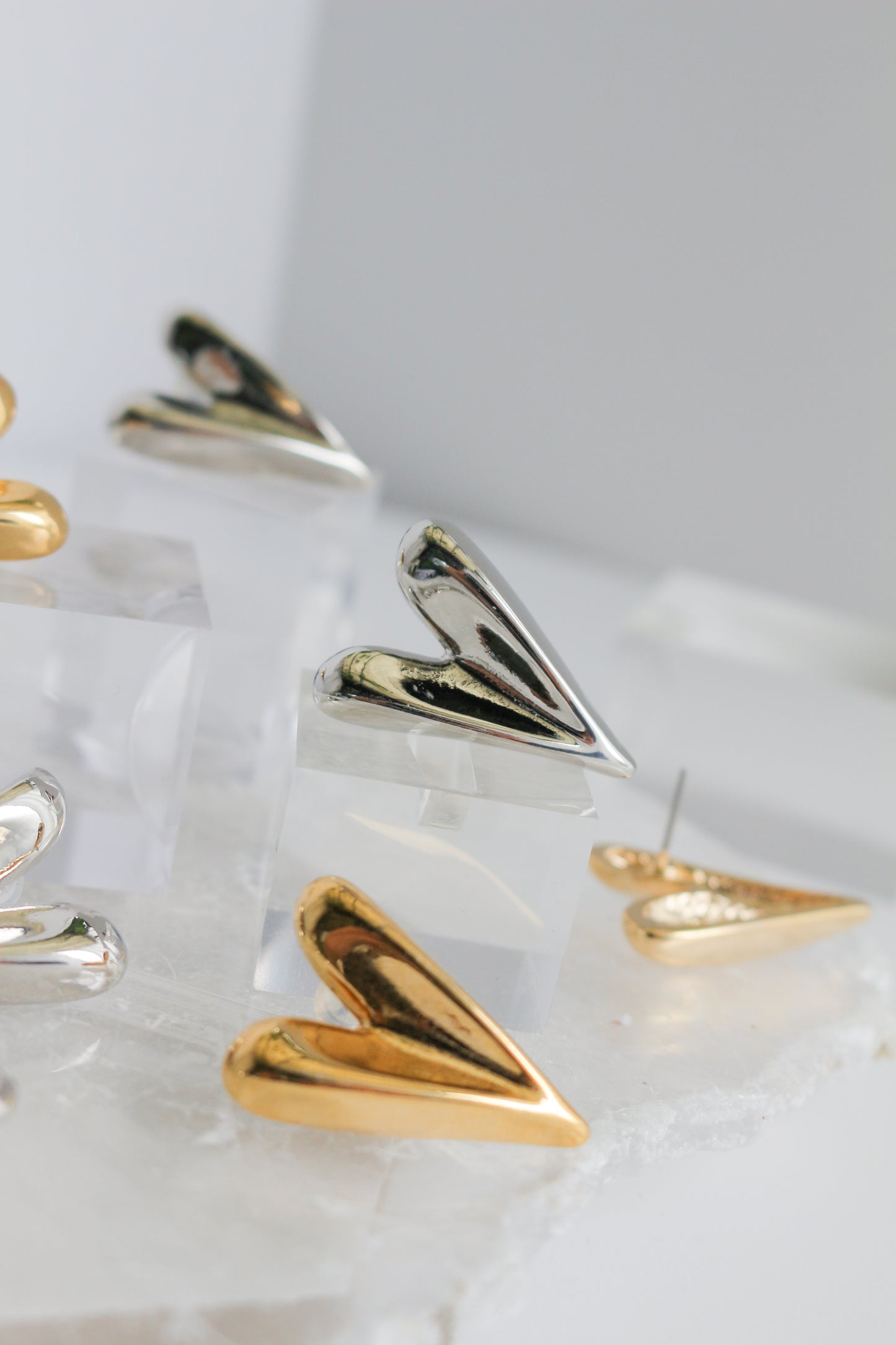 Heart Metal Pierce Earring No.1〜Sakkoly