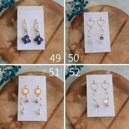 Limited Item Fes Earrings - チタンピアス Titanium Pierce  No.49〜52