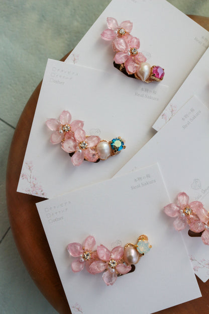 Someiyoshino Doule Sakura Ear-cuff Pink "Left"