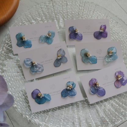 Hydrangea Wing No.145- Titanium Pierce(ピアス）