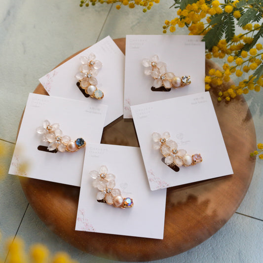 Someiyoshino Doule Sakura Ear-cuff  White  "Left"