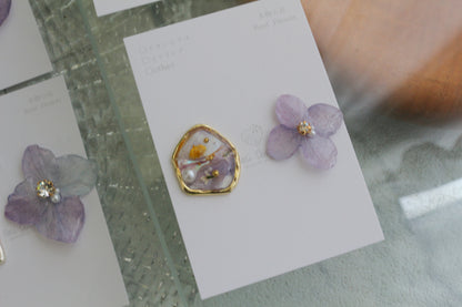 Hydrangea and Flower Medallion No.4 パーツ選べます。