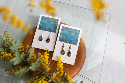 Claude Monet Water Lilies Inspired Dangling -No.2 睡蓮