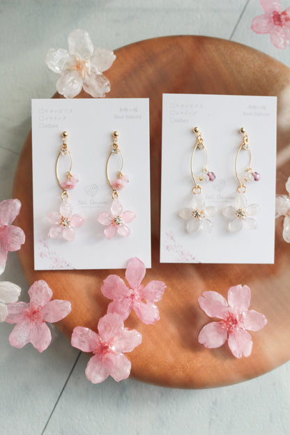 Someiyoshino Sakura Hanami Earrings