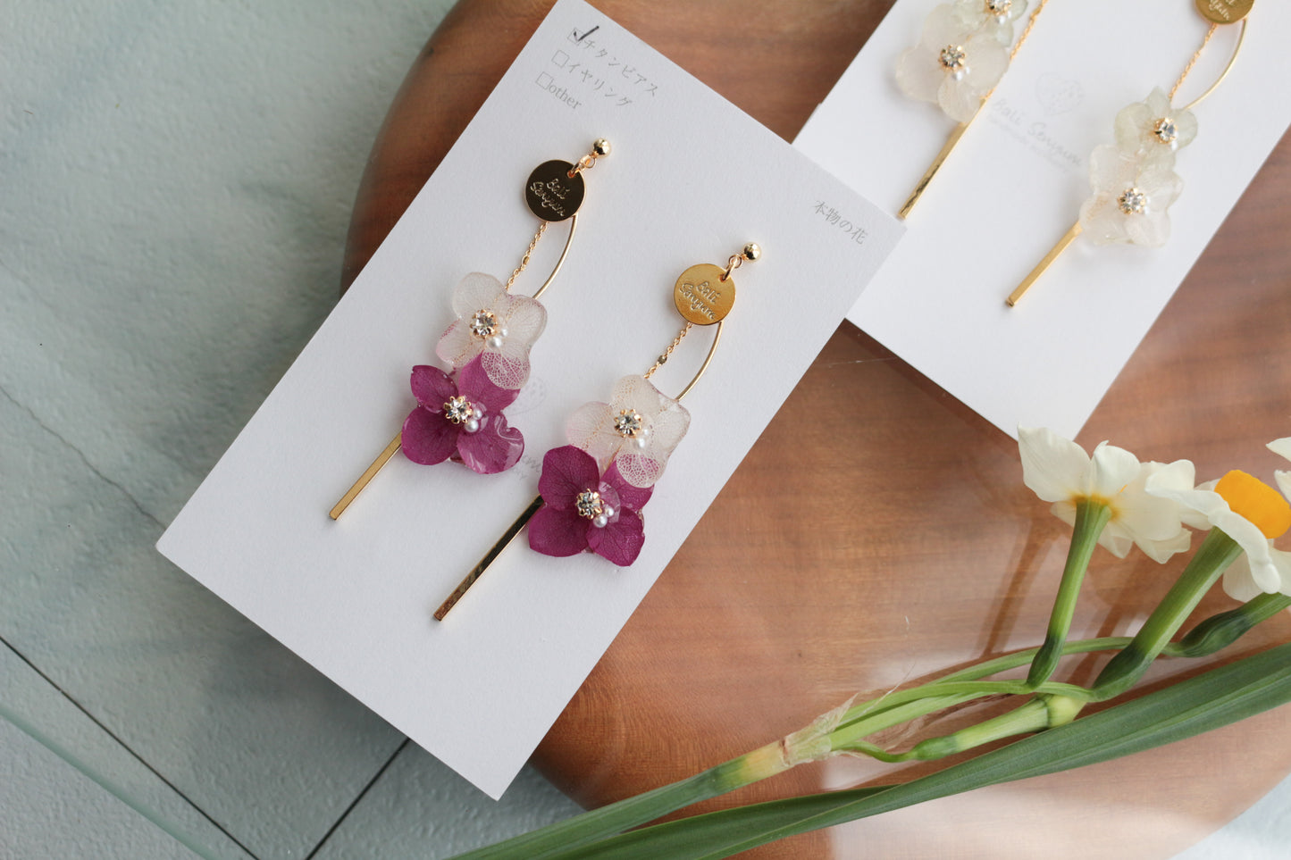 Flower Bouquet Collection -  No.2 ピアスorイヤリング