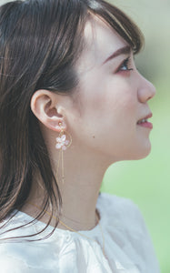Teadrop Someiyoshino Sakura Earrings #S021