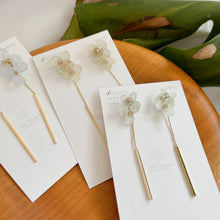 Double Hydrangeas Titanium pierce - Time Limited item