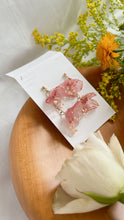 Floating Pink Hydrangea Earrings - Time Limited