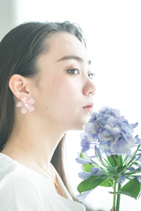 "Someiyoshino" Sakura Earrings - Large