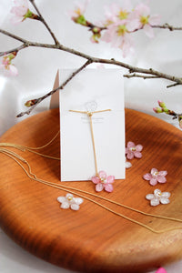Someiyoshino Sakura Y-Shape Necklace