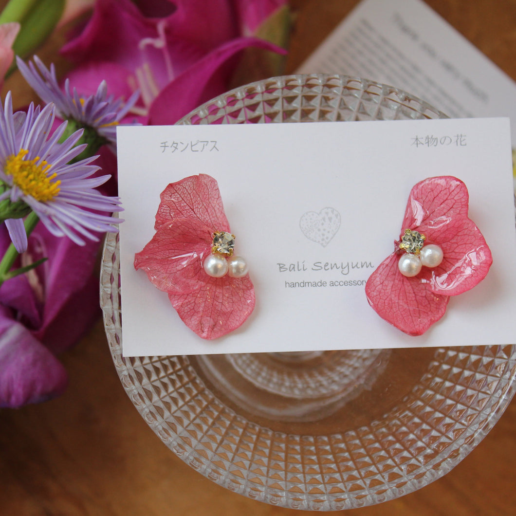 Pink Hydrangea Wing  No.37