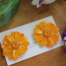 Orange Zinnia Flower No.3
