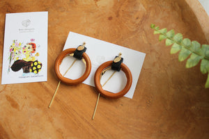 Dual Hoops with Charm