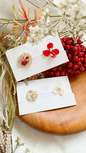 Christmas Special Earring  2022 - No.12  Clip-on イヤリング