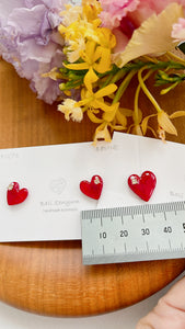 Heart-Shaped Rose Earring