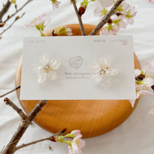 Someiyoshino Sakura Earrings-  Meddium size
